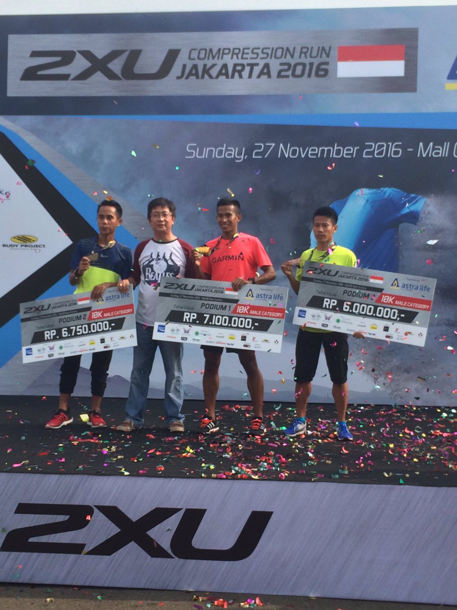 Congratulation for all winners in #PocariSweat2XU 5K and 10K categories! :D