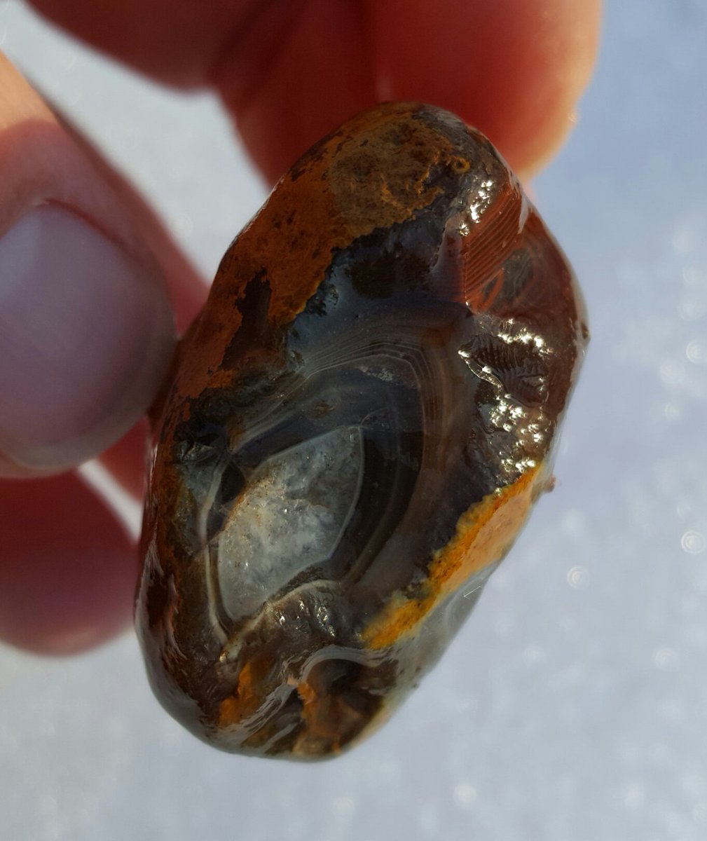 GetPickin's tweet photo. #takeapeep at this #beauty 

#lakesuperioragate #getpickin #finelines #mngemstone #naturalbeauty #neverbeenseen #weekend #cloquet #mn #nice https://t.co/1Mhw3uBNiK
