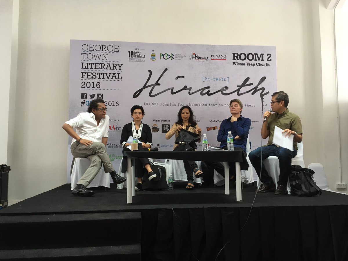 thedailyseni's tweet photo. It's the last day of #GTLF2016! We're now at 'Myth of the Lazy Native' with Dain, Ayu, Laurel and Chris. https://t.co/x63l02d4or