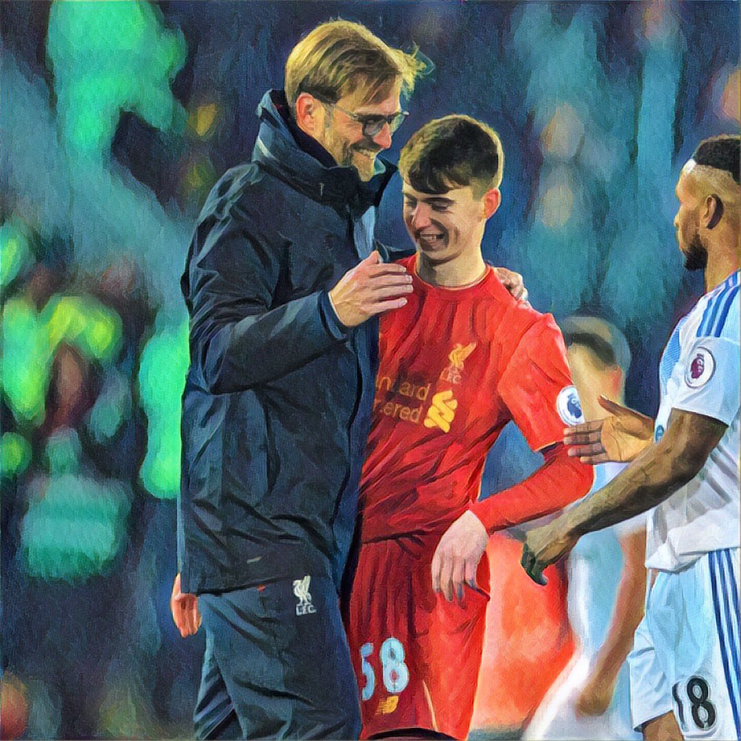 RedCrusade's tweet photo. Delighted for @BenWoodburn to make his debut for the Reds! New star in the making... https://t.co/Yasti4TmCR