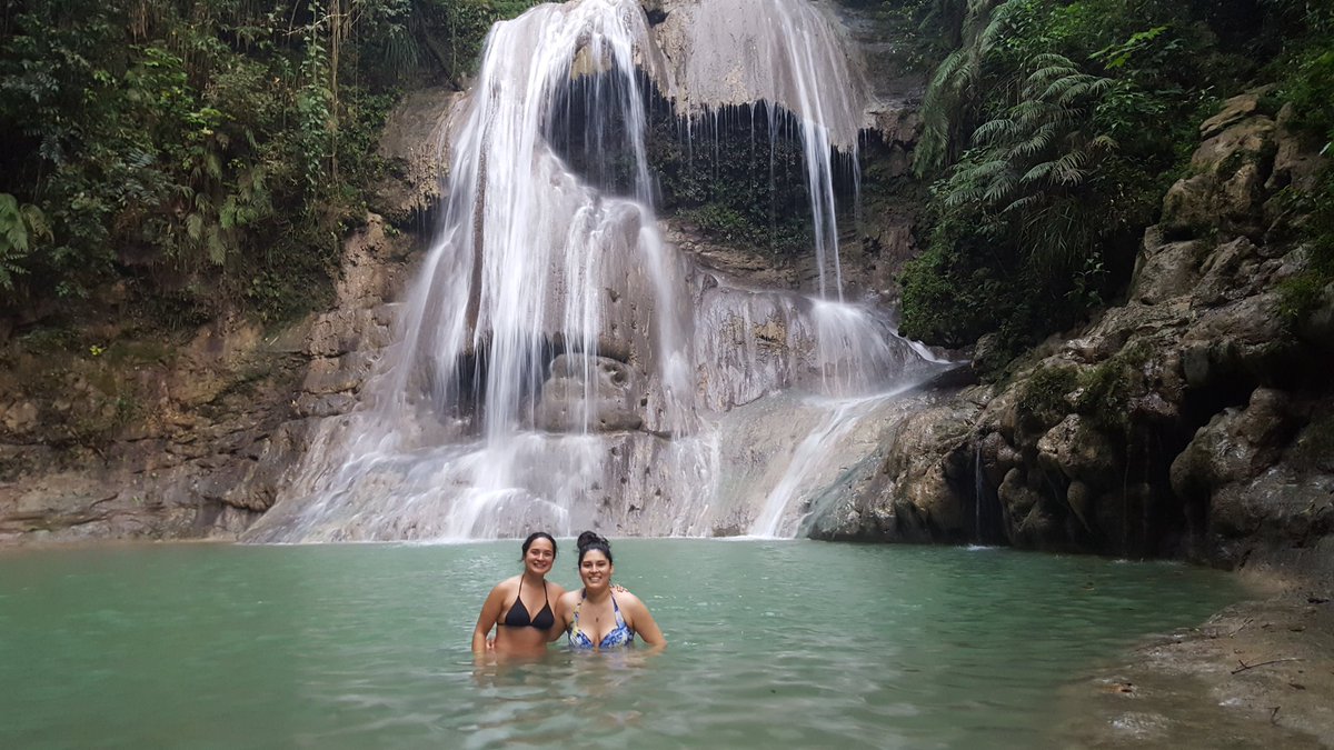 ashleysadventur's tweet photo. The #puertorico #waterfall chase continues!! 😉 #waterfallchasers #Paradise https://t.co/YMHN2bOOqD