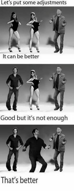 red_seventh's tweet photo. The funniest thing is Misha is Beyoncé. 😂 #AgentBeyonce @mishacollins https://t.co/v4eTPU5iuv