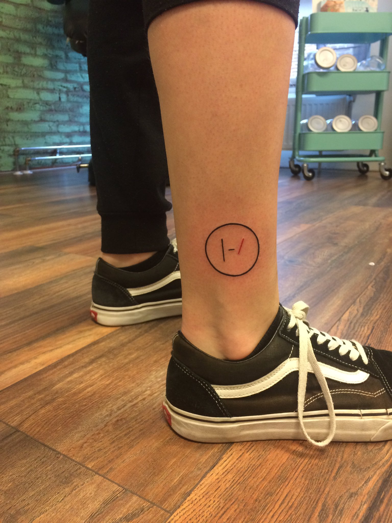 P Sur Twitter Tattoo Of My Favorite Band Called Twenty One Pilots It S Their Band Logo P Sur Twitter Tattoo Of My Favorite Band Called Twenty One Pilots It S Their Band Logo