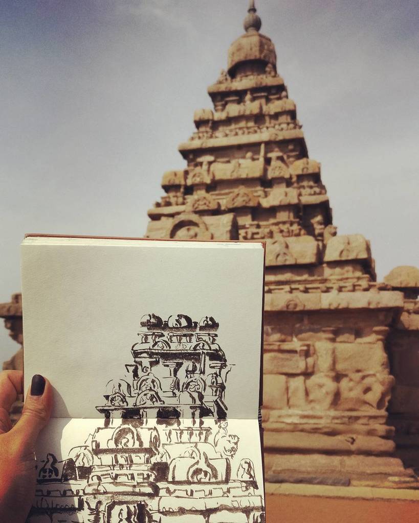 ramyaramkrsn's tweet image. #incompletedrawing 
Apparently you are not allowed to draw at Mahabalipuram!
#rusticated #… ift.tt/2g4QDPa