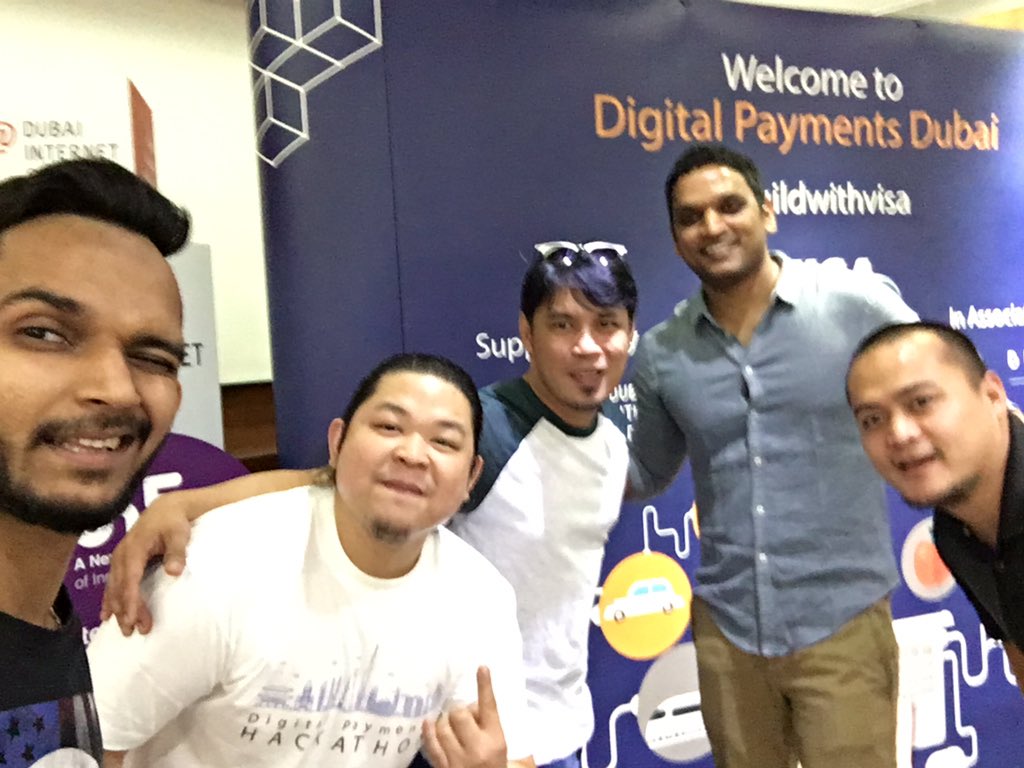 pixelplustweet's tweet photo. Joined our first hackathon, implemented a truly hands-free payment verification system. #buildwithvisa https://t.co/sda8ytfuZh