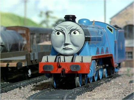 xlaryyah's tweet photo. o michel temer não parece o gordon de thomas e seus amigos? https://t.co/2TObZWkbHe