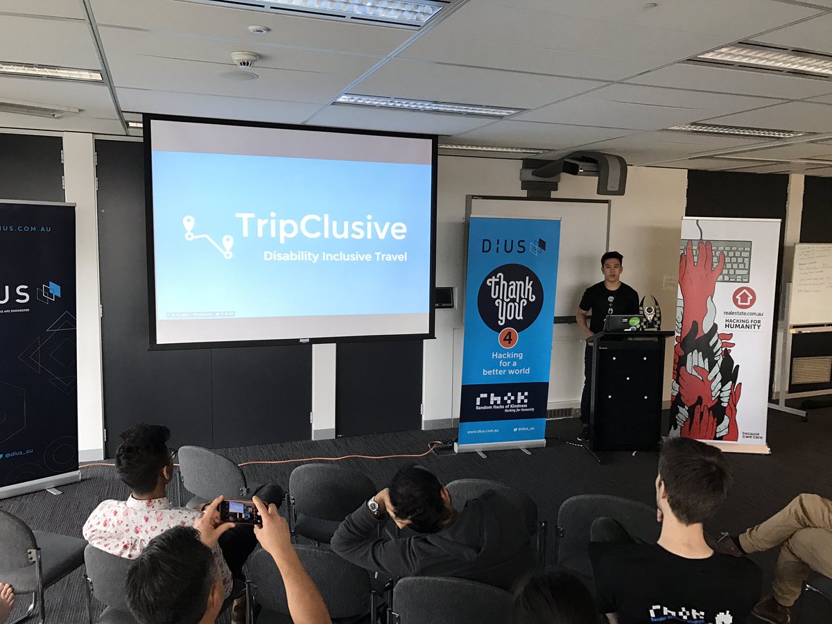 codeg33k's tweet photo. #TripClusive presentation at #RHoK #RHoKAustralia https://t.co/Kcujwuc7B6
