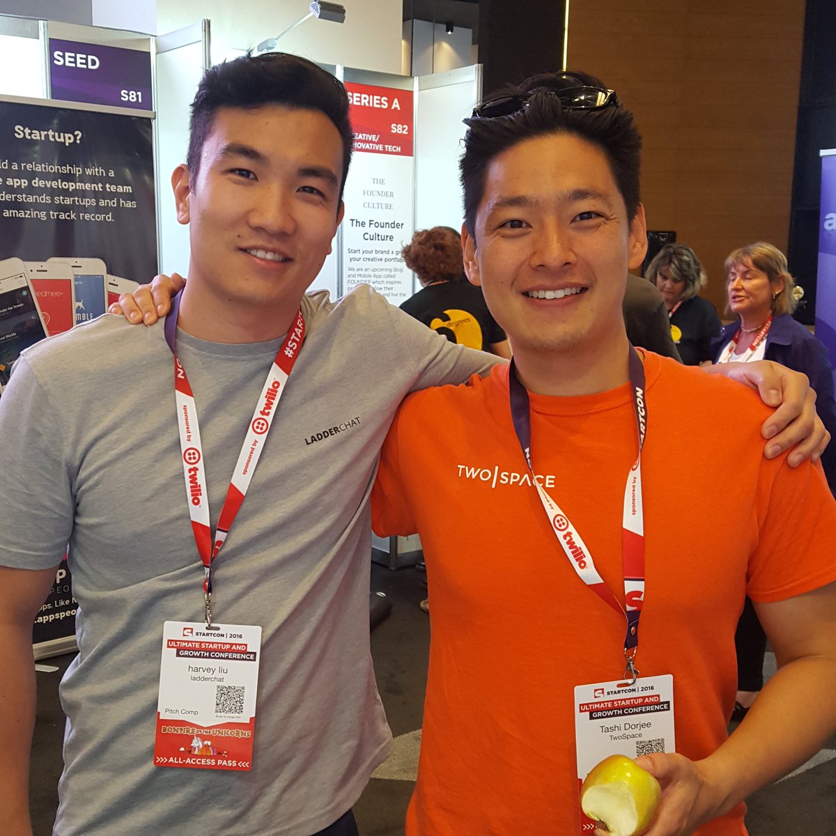 LadderChat's tweet photo. @twospace_club @StartConHQ #startoz #startaus loving it https://t.co/Oj1eb40ud6