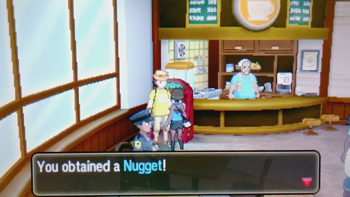 MallowyGoodness's tweet photo. This man just fights you all it a sudden with a shiny execute, and gives you 6 nuggets afterwards.... #pmlt https://t.co/QflwL2q01B