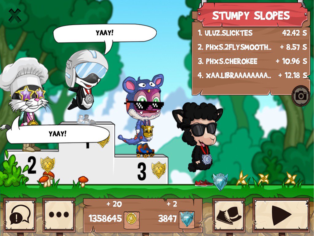 LibraaaaaFR2's tweet photo. Having a blast @ #funrun2 #SlickTes #2FLYSMOOTHASICE #Cherokee https://t.co/KcTUgDDmsb