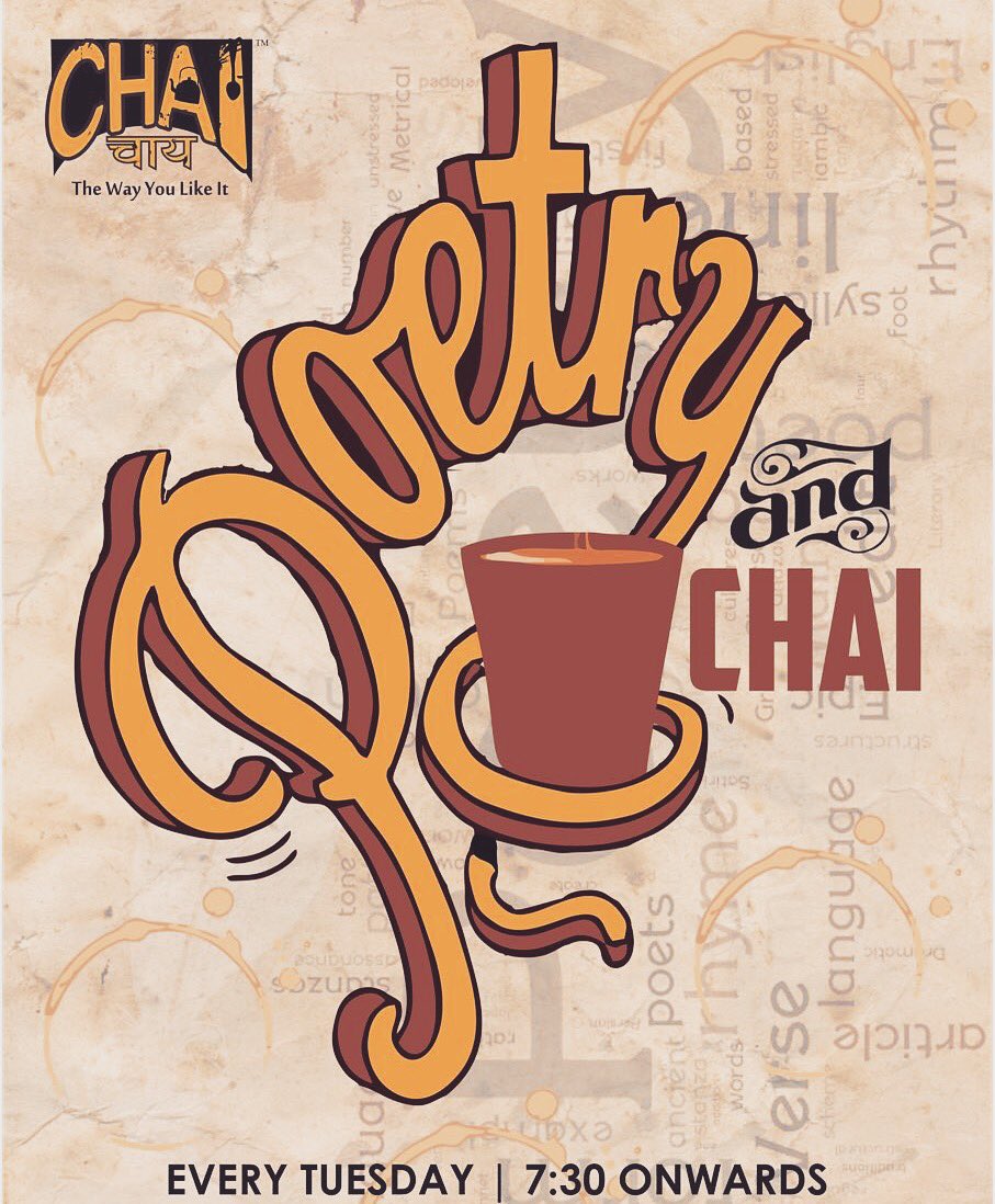_shoutitout's tweet photo. Poster design for @CHAIPune 
P.S.: You must attend their poetry sessions!

#design #graphicdesign #advertising #poster #poetry #chai #media https://t.co/RPJG6QZZBw