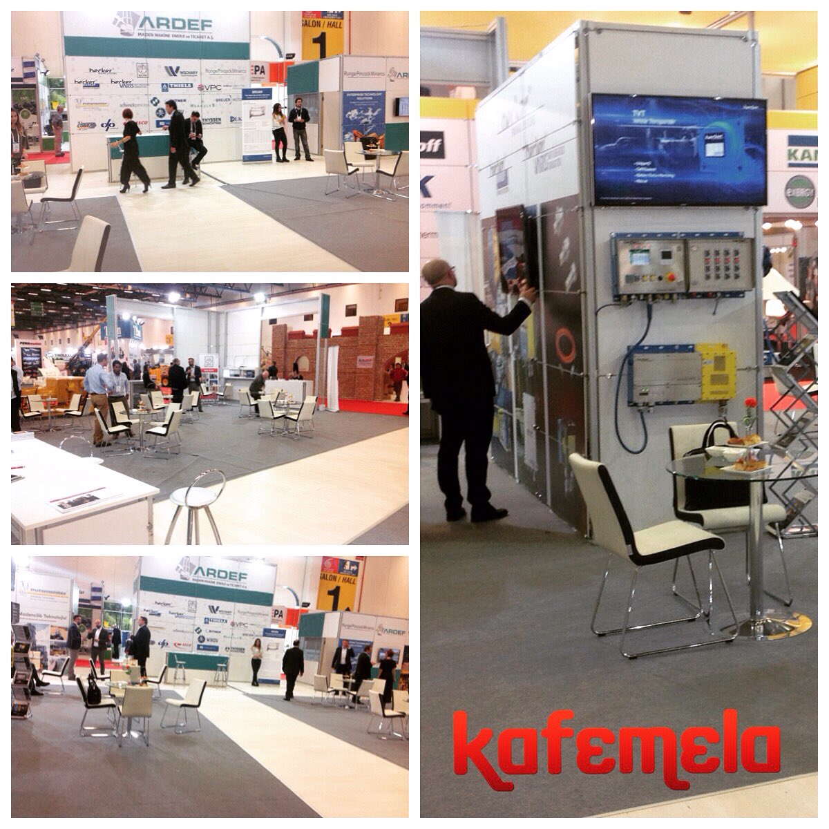 24-27 kasım Maden Fuarındaydık. #kurumsalorganizasyon #kafemela #fuarorganizasyon #coffebreak #kafemela.com #ardef