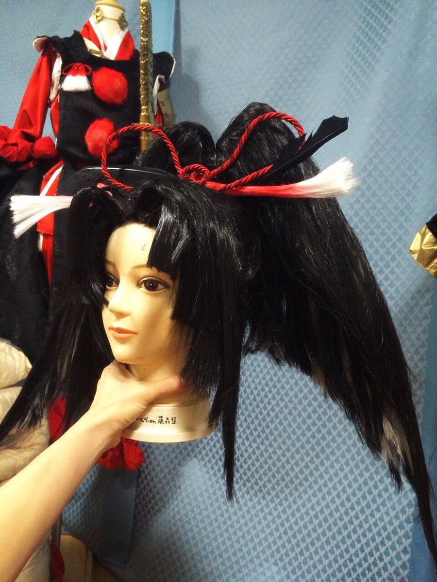 刀剣乱舞・小烏丸製作⑦ 刀&ウィッグ完成！ 刃先は両刃に削り出しま