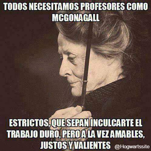 Hogwartssite's tweet photo. Todos necesitamos profesores como McGonagall. Feliz #DiaDelMaestro. https://t.co/RYSw7fuYpj