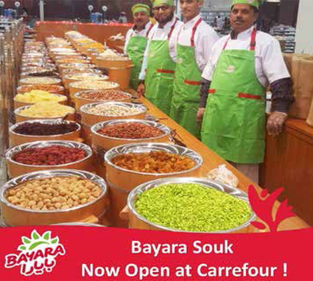 alyaqoutgroup's tweet photo. YFC launched its first Bayara Souq in Carrefour- Avenues Mall. This is the largest Souq launched in GCC. #Kuwait #Bayara #Souq #Carrefour https://t.co/BJ7dfnsWo2