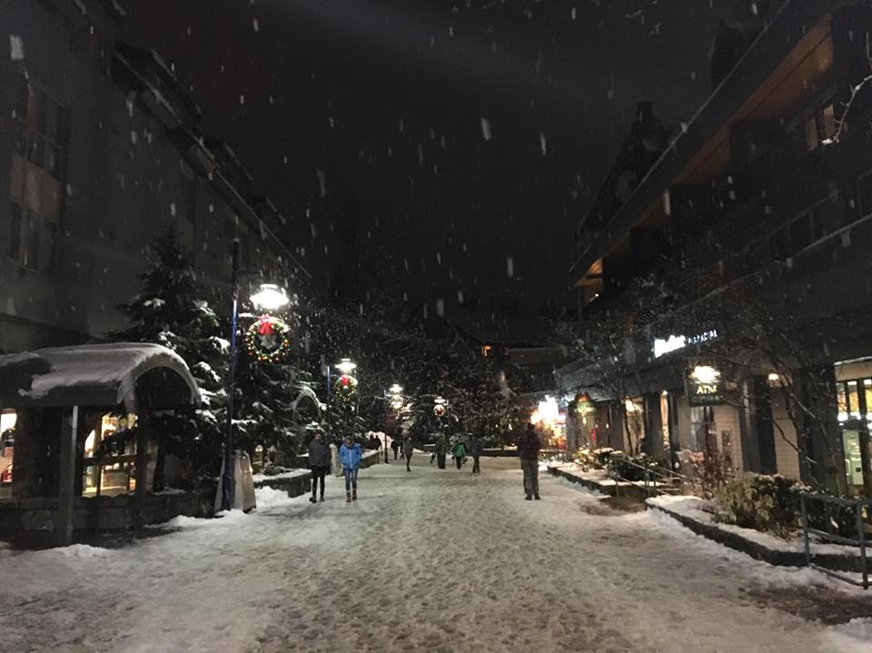 ListelWhistler's tweet photo. An evening stroll through Whistler in the snow, what could be more magical!
#Whistler #InTheHeartOfItAll https://t.co/dmpuUCpfB3