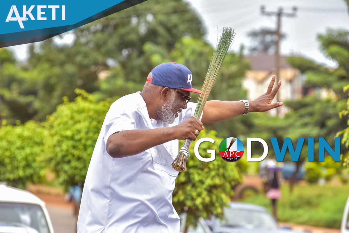 RotimiAkeredolu's tweet photo. Ondo has decided and I am humbled that my people chose me. Our time to Think Anew and Act Anew has come. Thank You Ondo State. #OndoDecides. https://t.co/pd1u2zk5A0