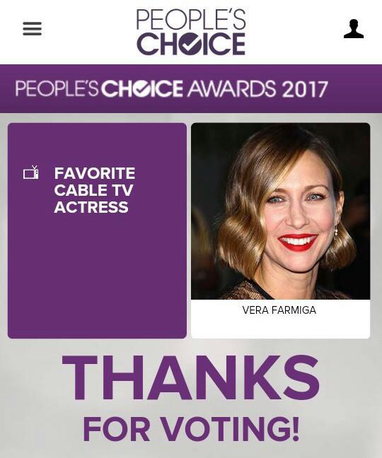 HashTagCarla79's tweet photo. Let the 🌎 know how amazing @VeraFarmiga is by voting her 4 #peopleschoiceawards! #FavAct #BatesMotel #TheConjuring2  https://t.co/YkDC9b8PCQ https://t.co/6aBFdZwkX2