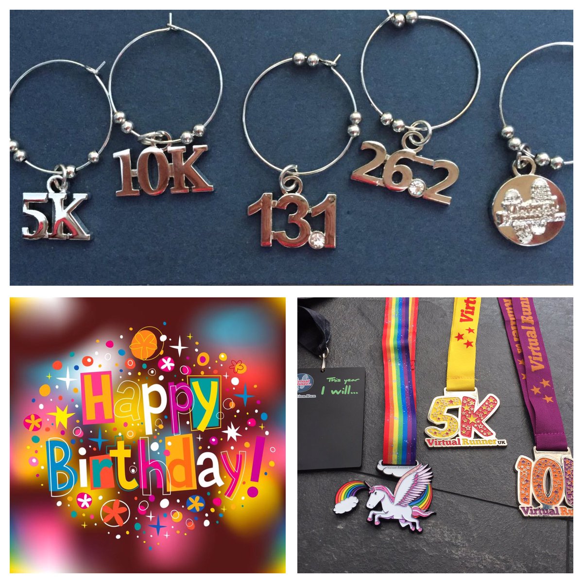 VirtualRunnerUK's tweet photo. RT &amp; follow to win wine charms &amp; race entry! Closing date 28/11 at 1pm #virtualrunneruk #3rdBirthday #retweet https://t.co/gDnWpET37O