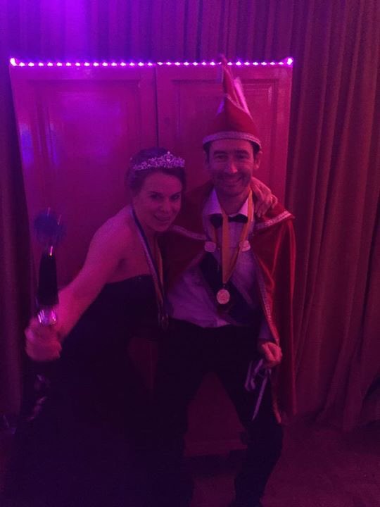 Weteringzotten's tweet photo. PrinsES Veerle en haar Adjudant Pascal regeert over Boskamp @rtvoostcarnaval https://t.co/Sldl5qoa7R