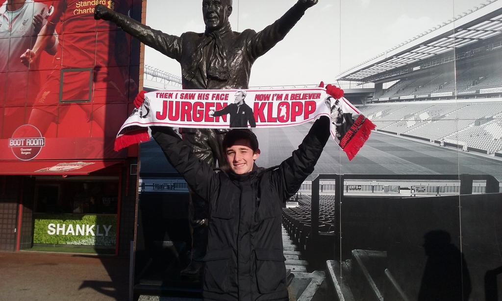 cwnolan15's tweet photo. Great day at Anfield yesterday with my son. Delighted LFC won. Waiting at the airport to go home to Cork. Fab memories though. #YNWA #LFCSUN https://t.co/uqTPOKNxNH