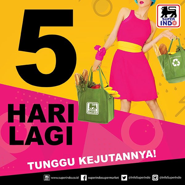 5 hari lagi! Siapa yang penasaran? Yuk retweet info ini SIS! #kejutansuper 😍