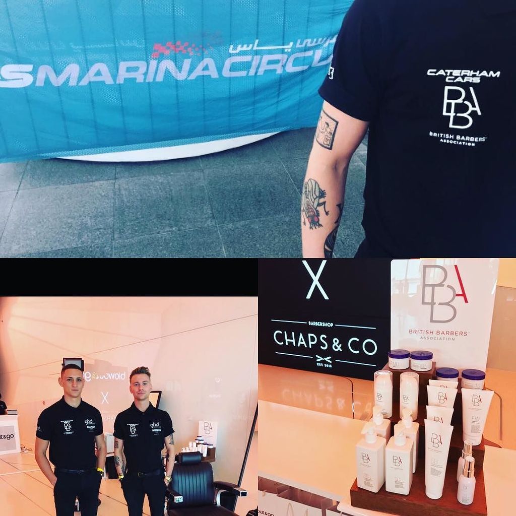 BritishBarbers's tweet photo. Grand Prix Abu Dhabi - Barber Popup Shop. #bbamensgrooming #chapsandco #britishbarbers https://t.co/jO1wr4C5N6 https://t.co/if99gXZsfy