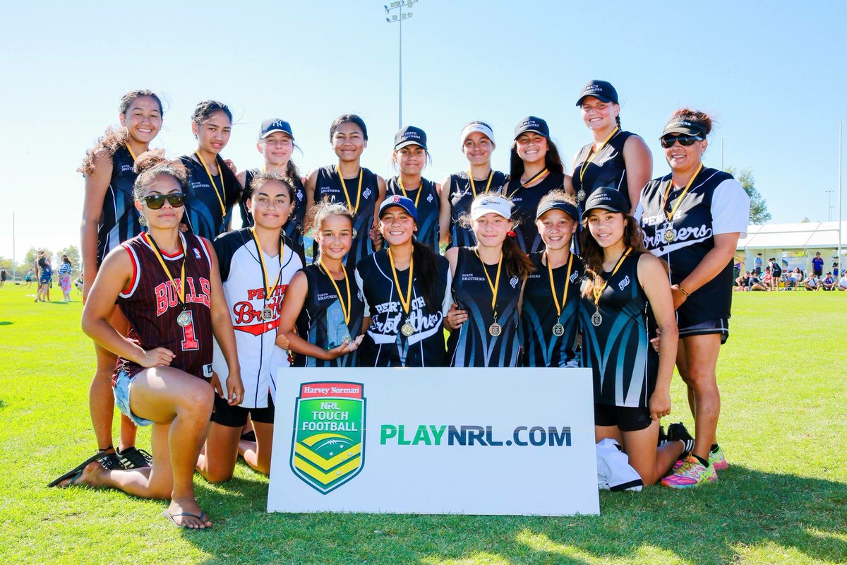 touchfootballwa's tweet photo. Congratulations @perthbrothers1 12s & Under Mixed and 15 & Under Girls Champions #LiveLighter #WAJSC https://t.co/elrMYFy7Bi