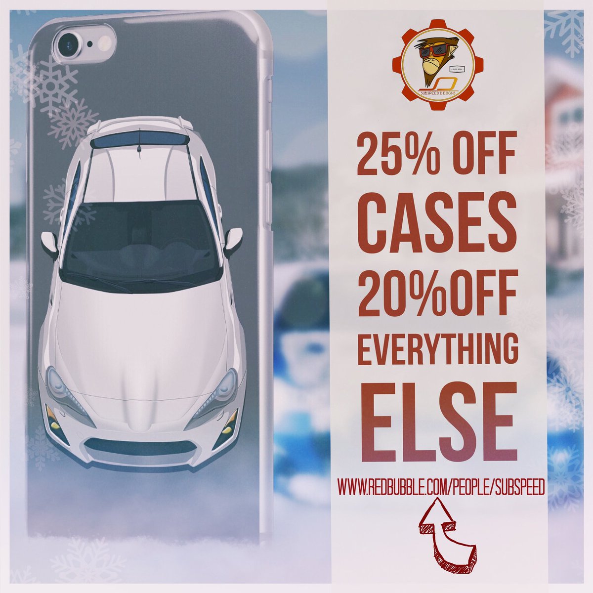 subspeed_design's tweet photo. 🎅⛄Time to start thinking about those #christmas #gifts ❄
Ends 27thNov2016 11:59pm
#ChristmasIsComing #frs #gt86 #iphone #ChristmasGiftIdeas https://t.co/dWmiad5hXc