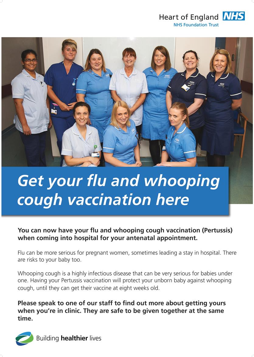 uhbtrust's tweet photo. Get your flu and whooping cough vaccination here. https://t.co/oac5FtH9gA