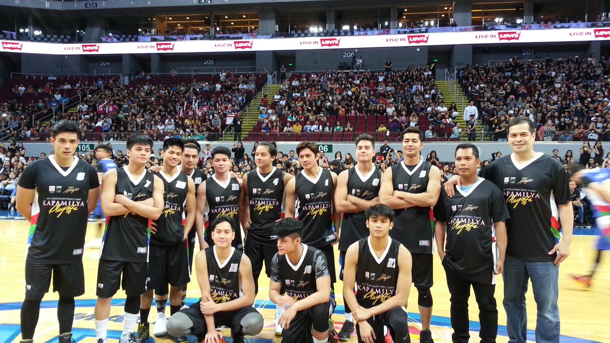 KNSerenity's tweet photo. "@starmagicphils: Team Black is led by Team Captain Daniel Padilla #KapamilyaPlayoffs https://t.co/kC2nnTU3Z2" #TeamDanielKapamilyaPlayoffs