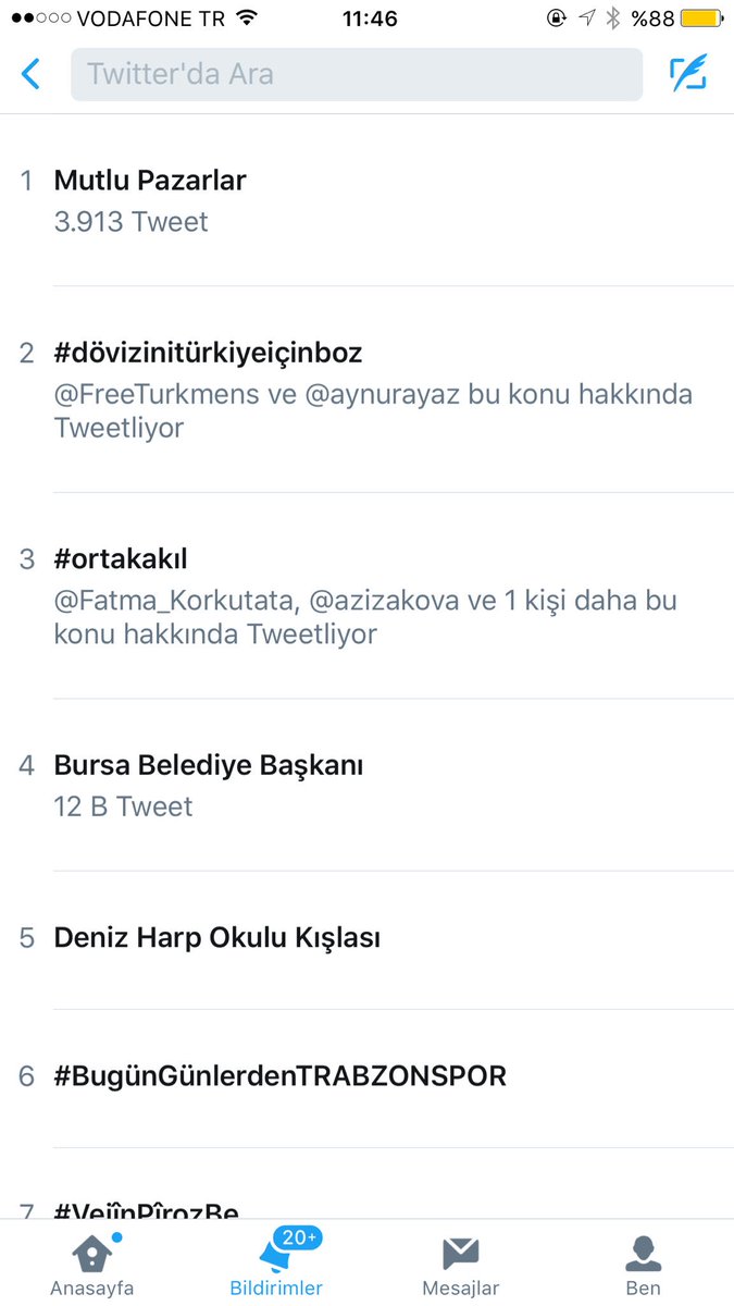 Ortak Akıl sosyal medyada en çok konuşulan üçüncü konu oldu. Herkese çok teşekkür ederiz.