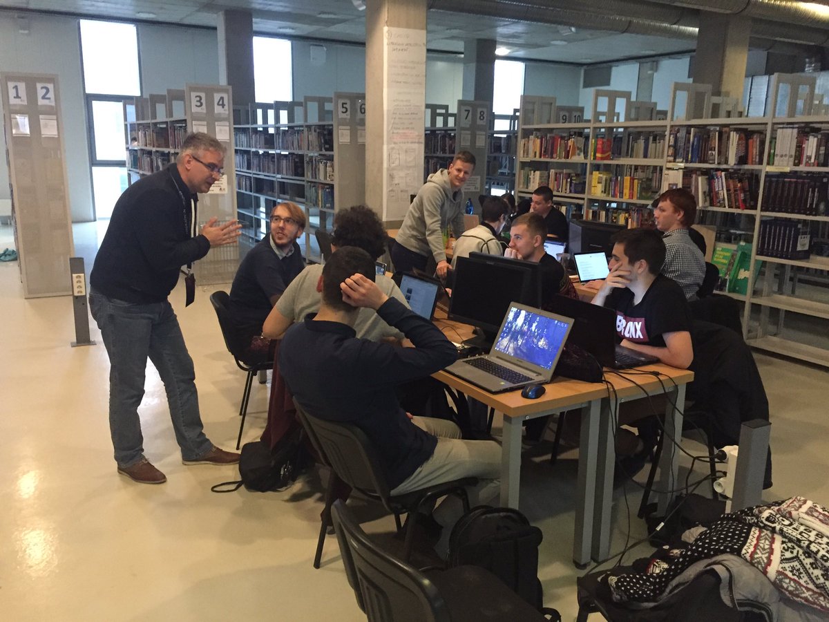 tsystems_sk's tweet photo. Last #mentoring session dedicated to final pitches from @didierkoc at our #hackathon https://t.co/MeQ82Vn4kl