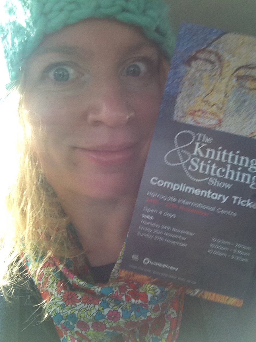 Yippee! On my way to #harrogate <a href="/twistedthread/">Twisted Thread</a>