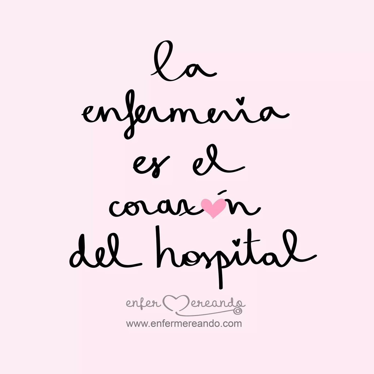 infermeriaIG's tweet photo. La #enfermeria es el #corzon del #hospital ,vía @enfermereando https://t.co/SPctTfszjj