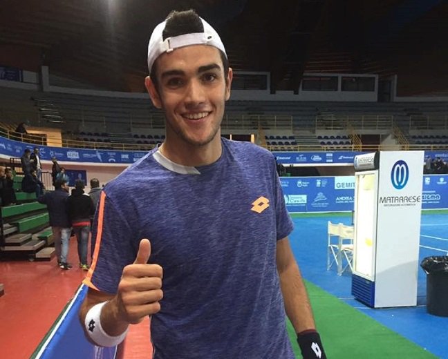 "È la settimana tennistica più bella della mia vita”. Tante emozioni per Matteo Berrettini al #Challenger di Andria! #stayFIT #tennis