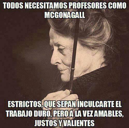 LordVoldemort_S's tweet photo. "Todos necesitamos profesores como McGonagall... #DiaDelMaestro https://t.co/zPxEImfw0t
