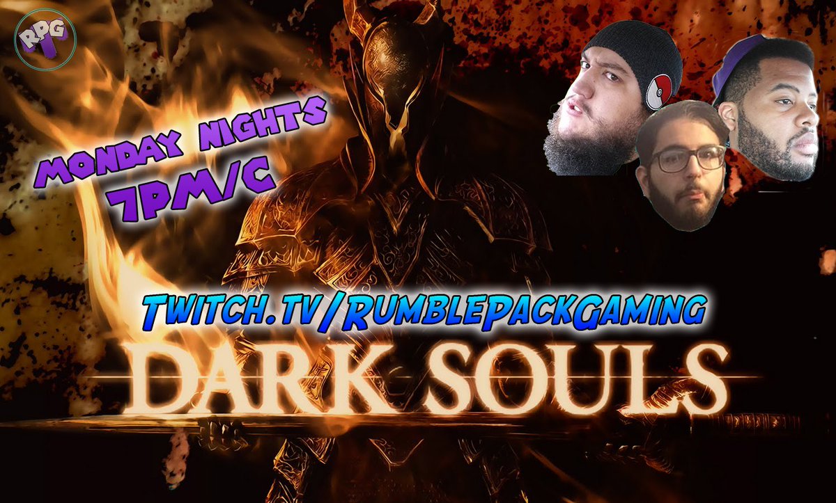 RPGNerds's tweet photo. Dark Souls series continues tomorrow night with two special guests! https://t.co/zYe8EQNPrt https://t.co/1EvkXBmF5r