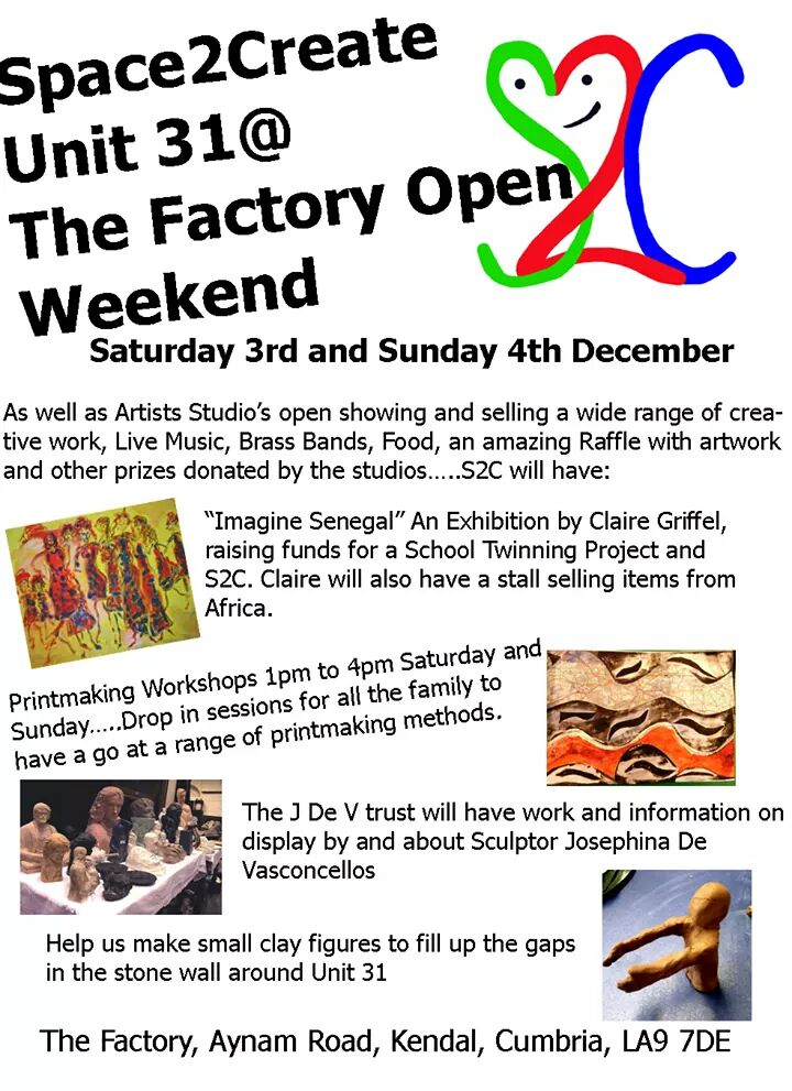 S2Cspace2create's tweet photo. At Space2create for the @FactoryKendal  Open Studios... https://t.co/yz3UxdSqTk