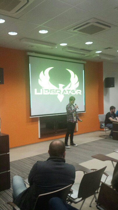 MissionToRun's tweet photo. Time for Liberator #fintech with health provider #swWro #MissionToRun #Startup https://t.co/o1SBE5yzUb