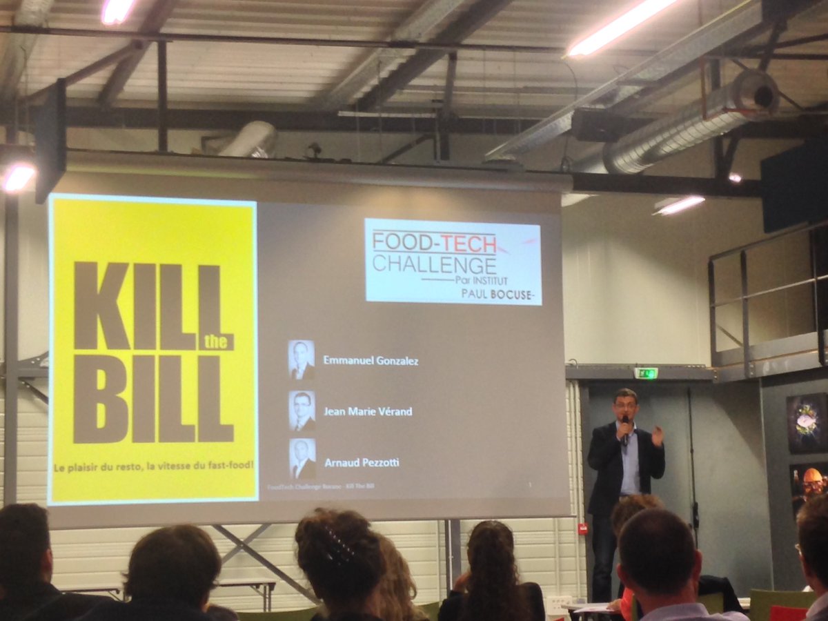 FoodTechIPB's tweet photo. #killthebill Le plaisir du restaurant avec la vitesse du fast-food en éliminant les temps d'attentes  ! #FoodTechChallenge https://t.co/Yxp78iIKeT