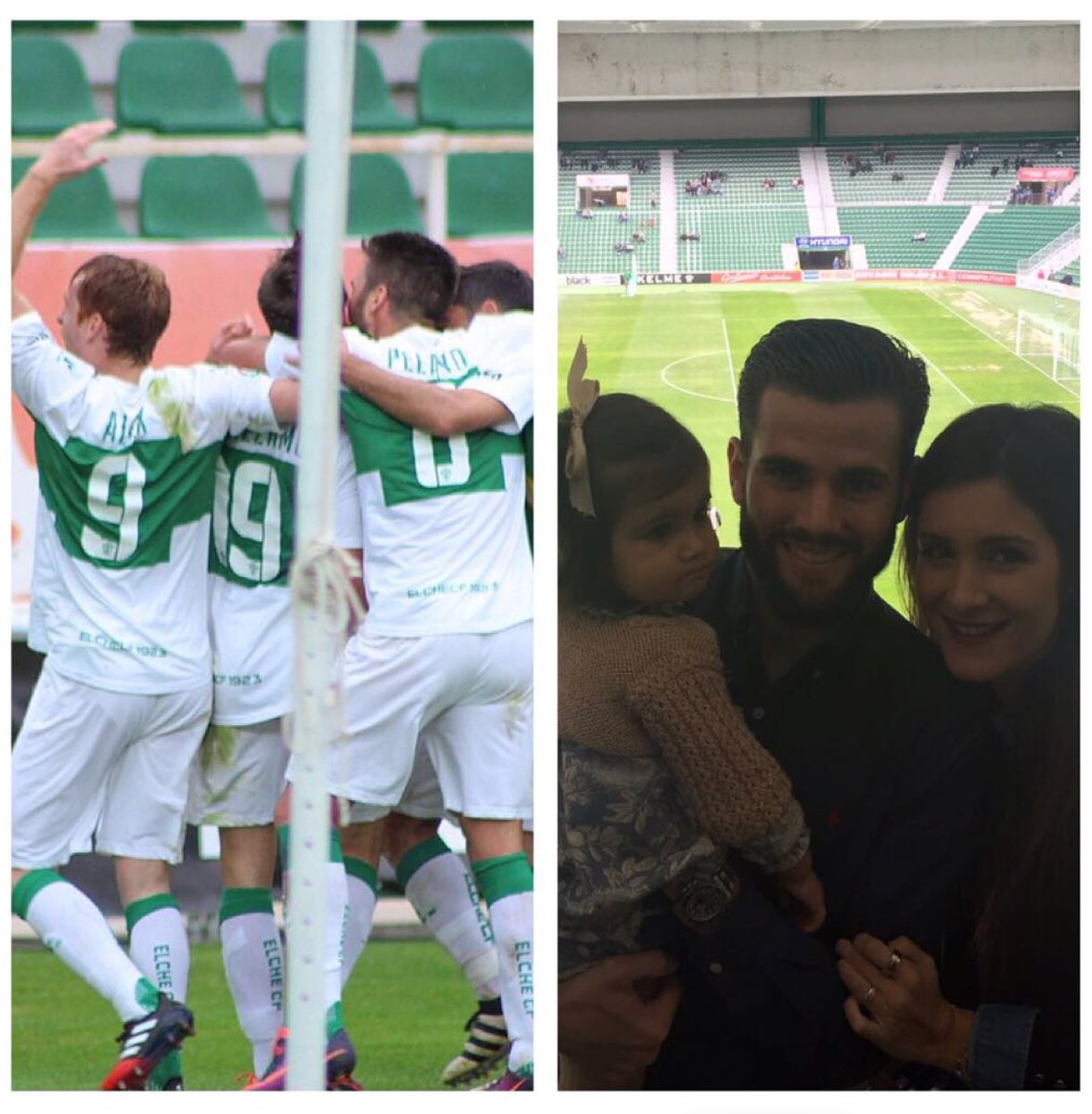 nachofi1990's tweet photo. Buena mañana en Elche. Enhorabuena por el partidazo @AlexFdez8 !!! ⚽️💪 https://t.co/Md5W2KdsRu