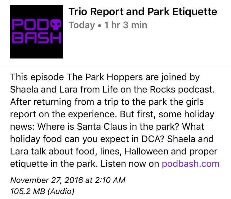 RadioRoninShow's tweet photo. Second best season @ #Disneyland is up. What to expect during Christmas? Find out new episode of @thepark_hoppers @ https://t.co/j6UTWcAs4T https://t.co/fevd2JLoru