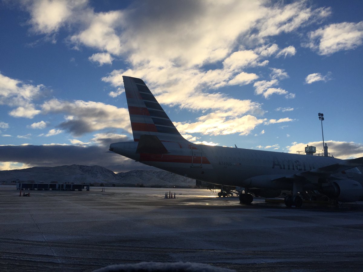 RNOAv8r's tweet photo. Our best plow is out...name is Sol. #RNOSnowTeam continues clean-up, but almost normal. Thanks for flying @RenoAirport https://t.co/mcwiSNOHo5