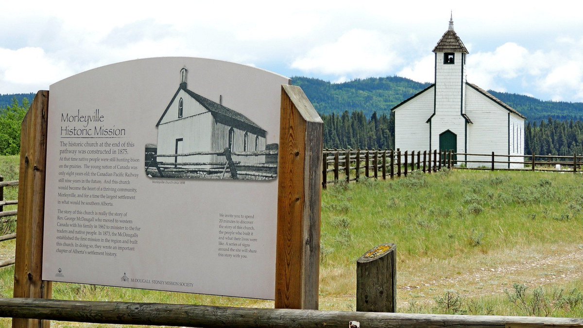 HomeTreasures2's tweet photo. #Didyouknow the McDougall Stoney Mission Church is the oldest building in #Alberta on its original site? #CochraneFacts #CochraneAB https://t.co/UAd3NZmzxe
