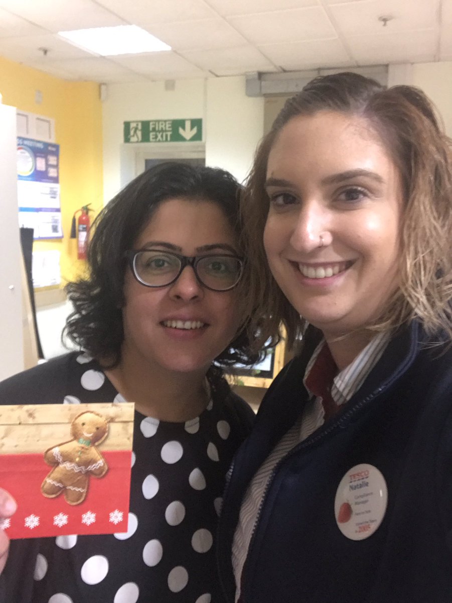 Awesome service from Namita today, 1 of our festive colleagues. Engaging conversations with all our customers. @RCFtescotweet @TashHammond