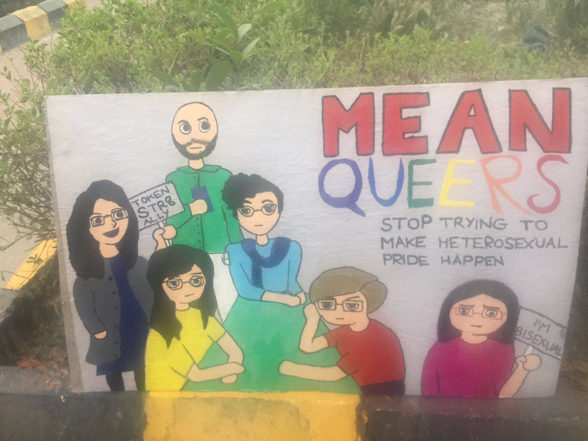 TheQuint's tweet photo. Mean Queers at #DelhiQueerPride https://t.co/aWJ6lts1TK