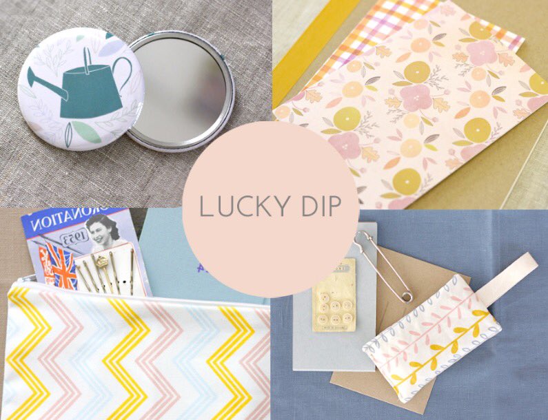 Wow almost sold out of lucky dip bags already! It's only been 45 mins! Come on down to <a href="/CraftacularUK/">Craftacular UK</a> to snap one up!