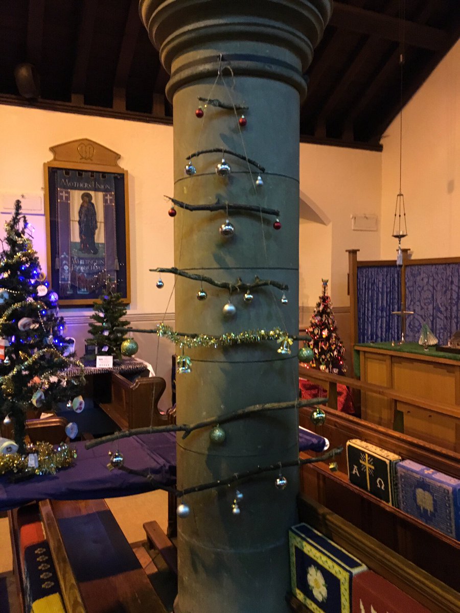 stbartsOW's tweet photo. Our Christmas Tree Festival is next weekend - Friday to Tuesday. Free entry. Come and join us https://t.co/fVWDL03p3O