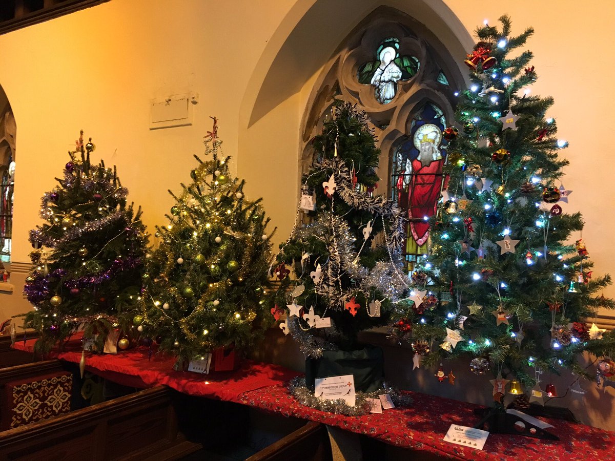 stbartsOW's tweet photo. Our Christmas Tree Festival is next weekend - Friday to Tuesday. Free entry. Come and join us https://t.co/fVWDL03p3O